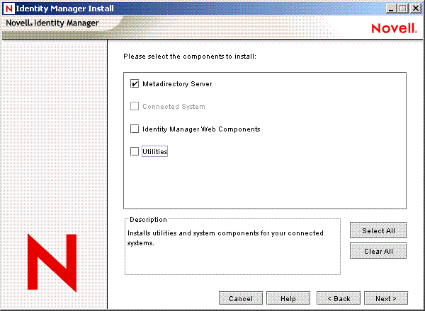 The Identity Manager Server check box