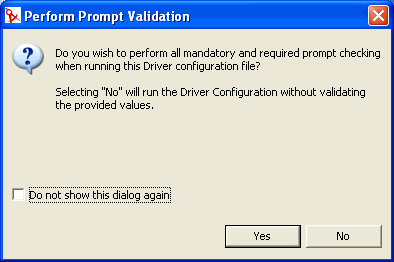 Driver Configuration Wizard