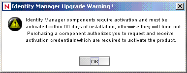Upgrade Warning