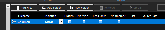 Turbo Studio File Attributes
