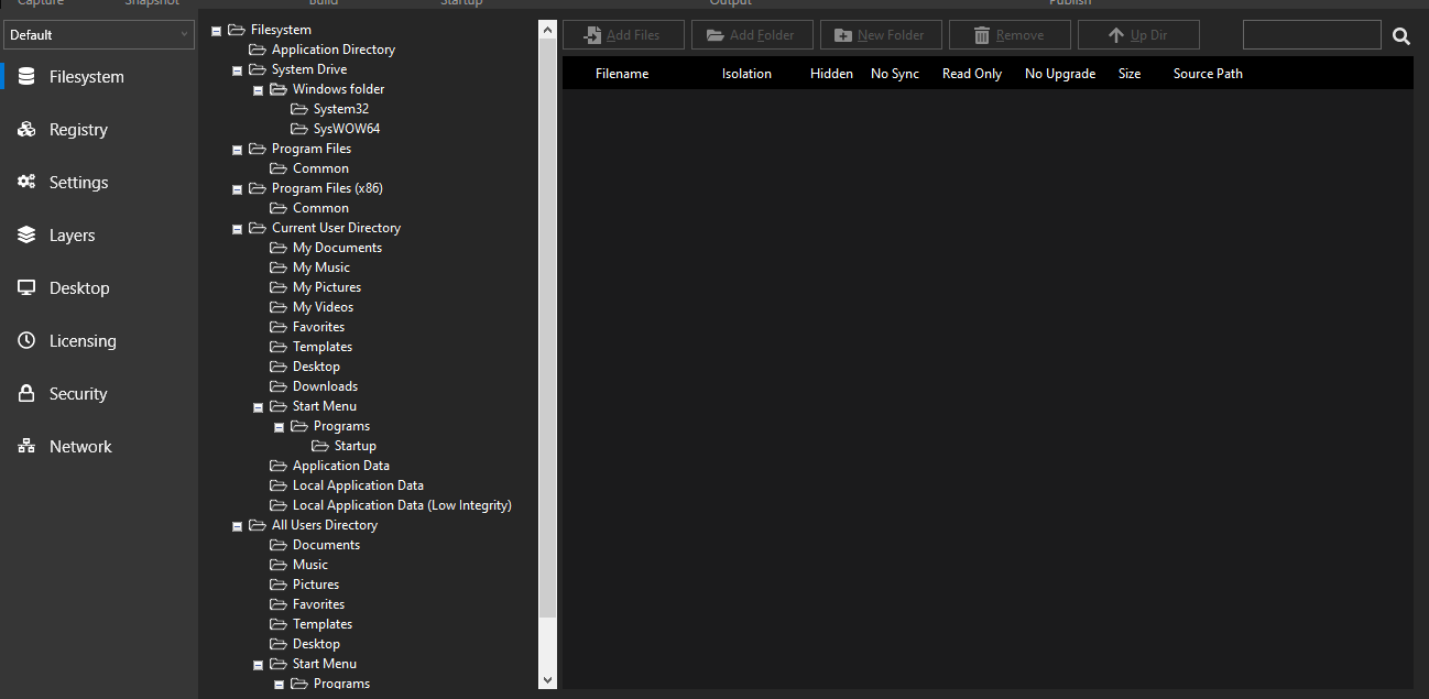 Turbo Studio Filesystem