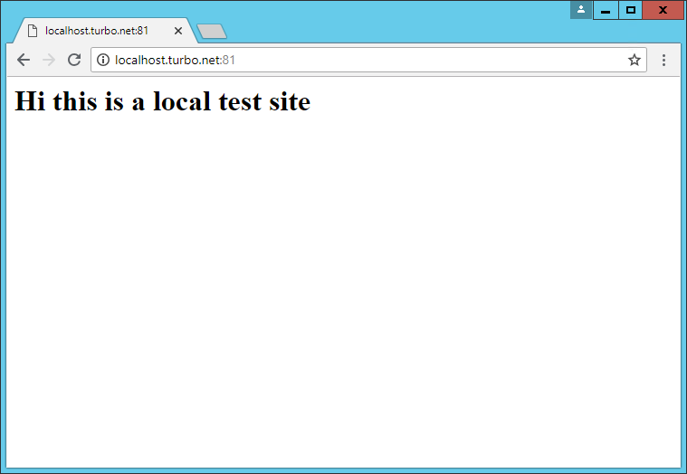 Local network access