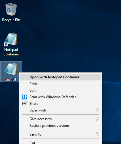 Studio MSI shell extension