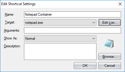 Studio MSI shortcut settings