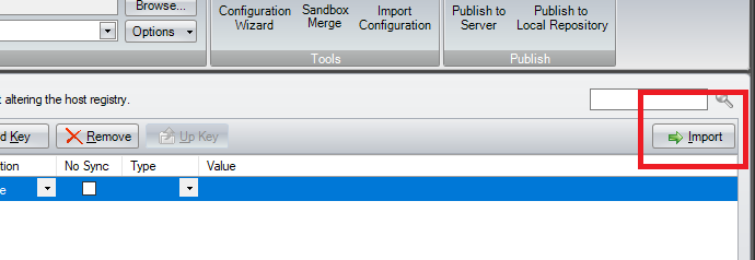 Studio import registry hive files