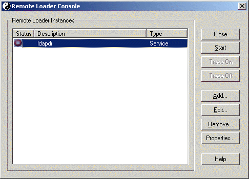 The Remote Loader Console
