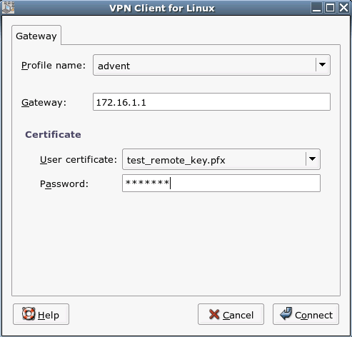 Connecting to Standard IPSec Gateway