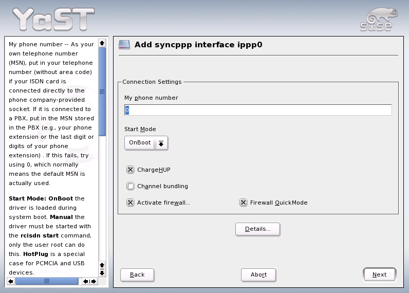 ISDN Configuration