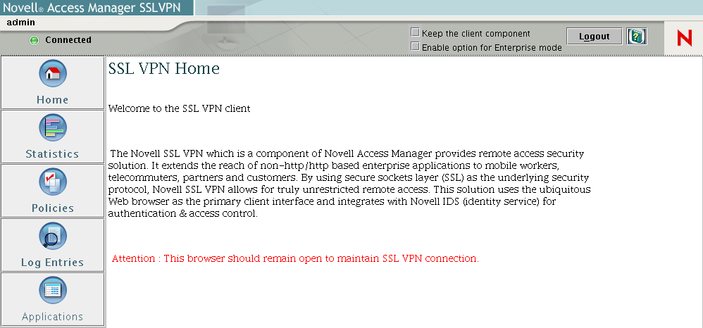 ssl vpn client access