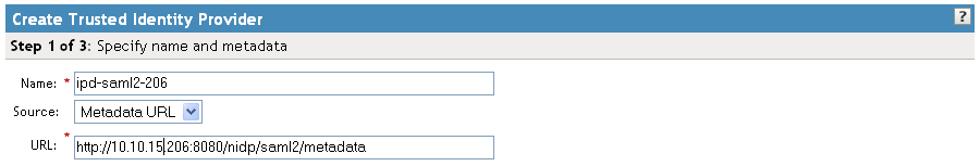 Trusted service provider name and metadata