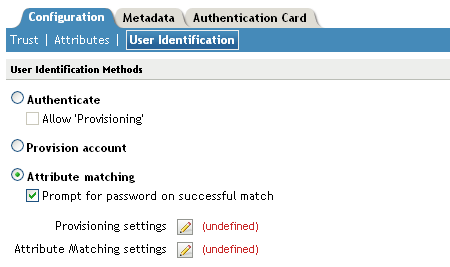 User authentication