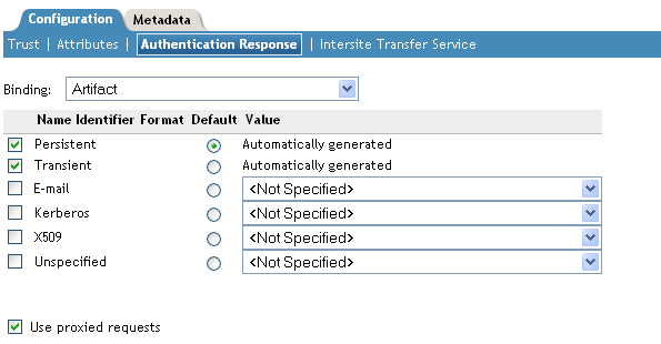 Service provider authentication