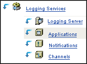 Logging services container in iManger