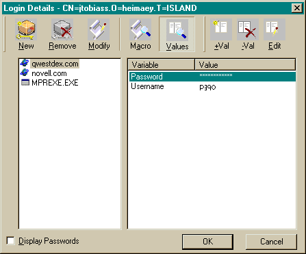The Platform Column on Login Details