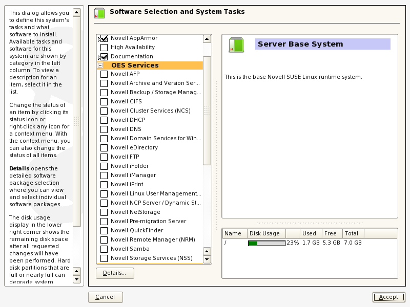 OES Services Patterns