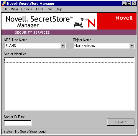 SecretStore Manager