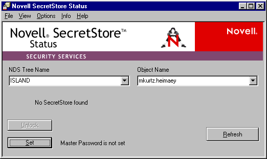 SecretStore Status