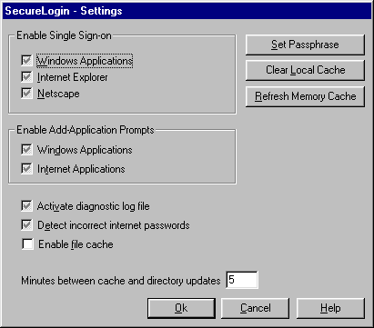 Enabling the file cache