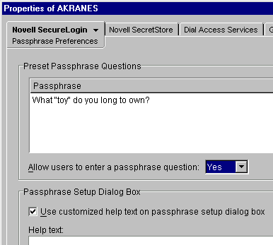 The check box for customizing introductory text