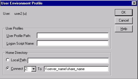 The Connect field and the To field