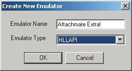 Naming the emulator
