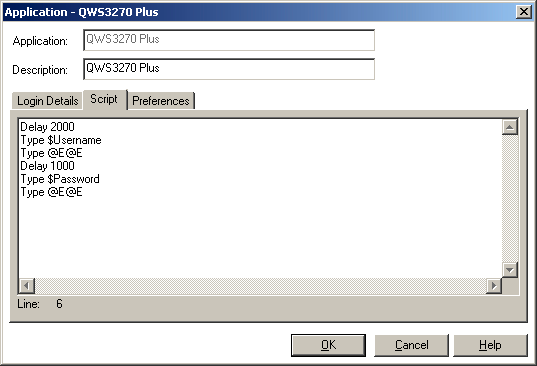 A script for Jolly Giant QWS3270
