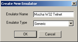 Naming the emulator