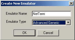 Naming the emulator