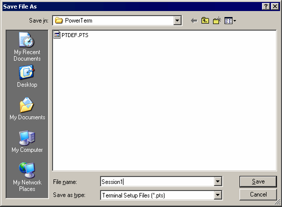 The New button, to add an application