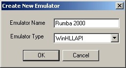 Naming the emulator