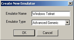 Naming the emulator