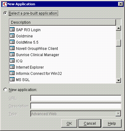 Applications that have prebuilt scripts