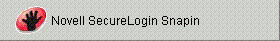 The SecureLogin Snapin entry