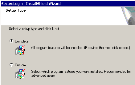 The Typical and Custom options