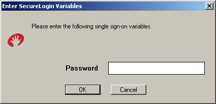 Entering a password