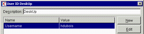 The dialog box to add or edit a variable