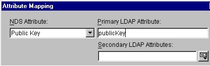Mapping the Public Key attribute to LDAP