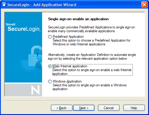 Single sign-on enable an application page