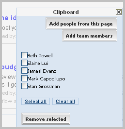 The Clipboard Panel