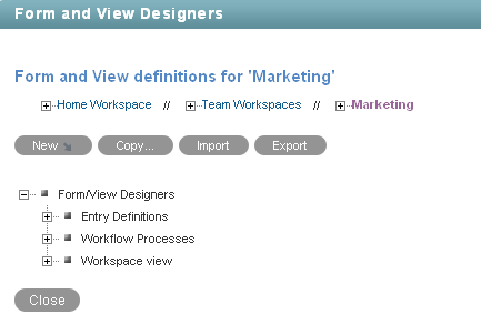 Form and View Designers Page