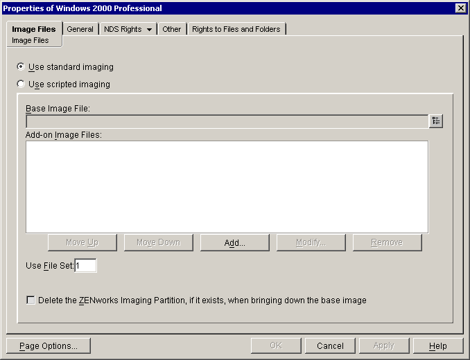 Screen shot of the Properties of Windows 2000 Professional dialog box.
