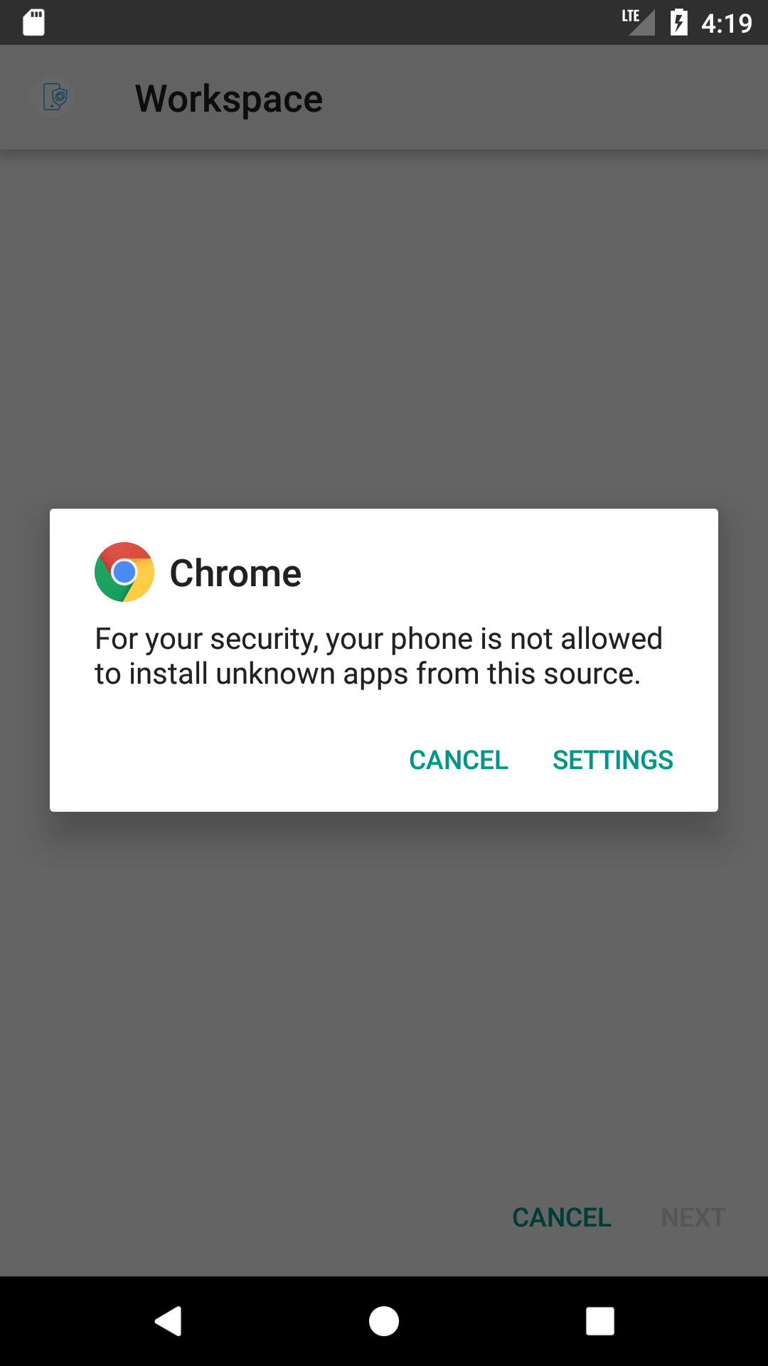 Android need to trust enterprise certificate