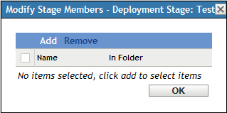 Member dialog