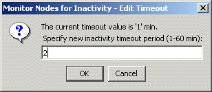 Edit Timeout dialog box