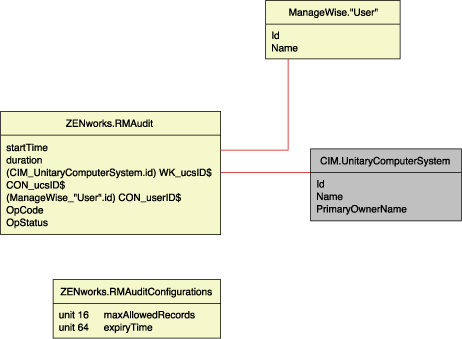 Schema for Remote Management Audit