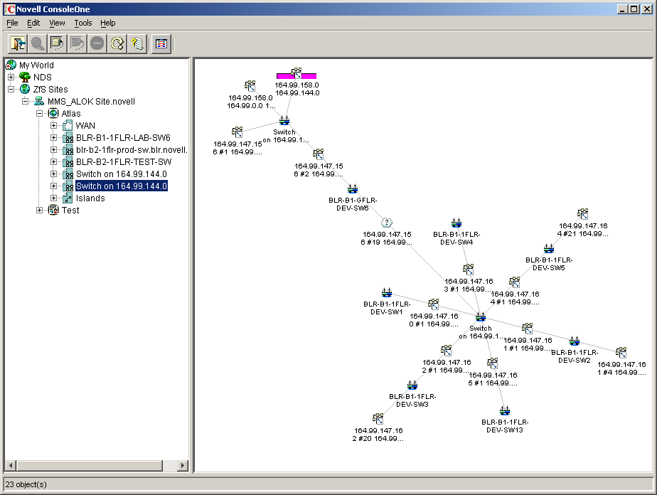 ZfS hierarchical atlas