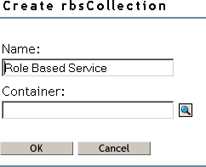 Create rbsCollection page