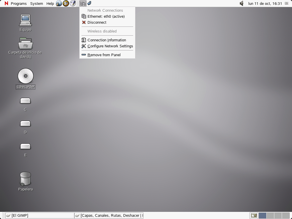 Monitorización de conexiones de red