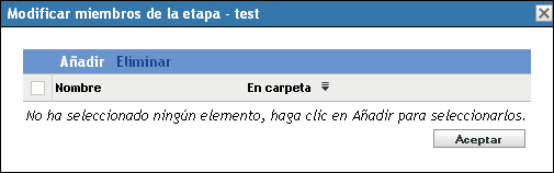 Recuadro de diálogo de miembro