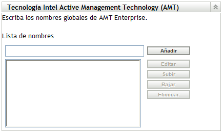 Panel Tecnología Intel Active Management Technology (AMT)